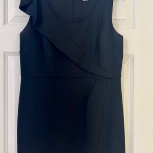 Ann Taylor Loft Elegant Black Sleeveless Dress
